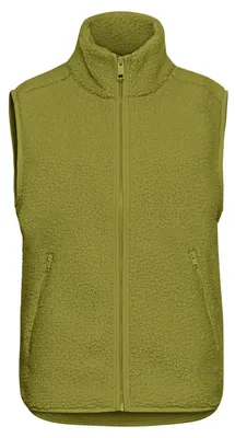 Produktbild von Jack Wolfskin HIGH CURL VEST Fleecejacke Damen khaki green S