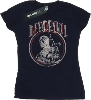 Produktbild von Marvel - T-Shirt für Damen BI17935 (M) (Marineblau)