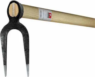 Image de Ideal Lorraine Karst, 2 dents, pointues 135cm manche frêne