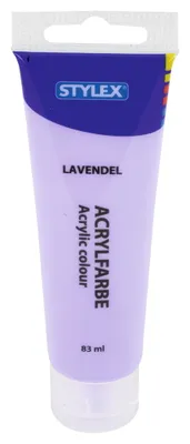 Produktbild von STYLEX Acrylfarbe - 83 ml - lavendel