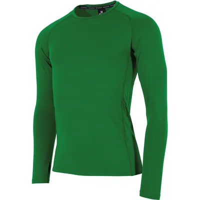 Image de Stanno Core Baselayer Maillot Manches Longues Hommes - Vert  | Taille: XXL