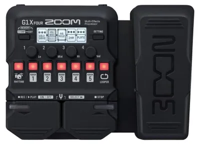 Productafbeelding van Multi-effectpedaal - Gitaar - Looper en drumcomputer - Meer dan 70 effecten - Expressiepedaal