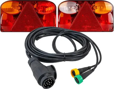 Produktbild von FRISTOM FT-088 Rücklichter + MANTES 4m 13PIN Kabelbaum