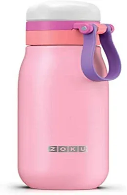 Obrázok produktu pre Pohár na pitie, 0,5 l, nerezová oceľ, bez BPA, ružový - Zoku | Kids