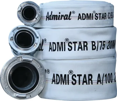 Produktbild von Admiral Bau-/Industrieschlauch Admi Star 602 ID 25 mm L.20 m Storz D - 602-025-20