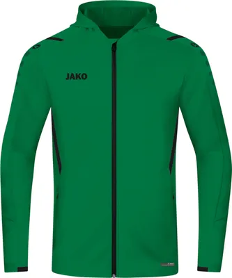 Produktbild von Jako Challenge Kapuzenjacke Herren - Sportgrün / Schwarz