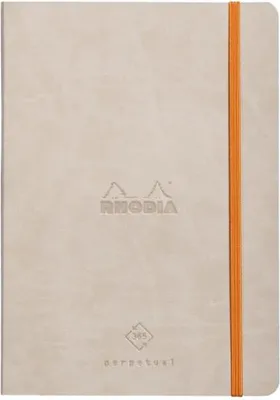 Produktbild von Rhodia RHODIA Perpetual A5 64bl 90g Beige