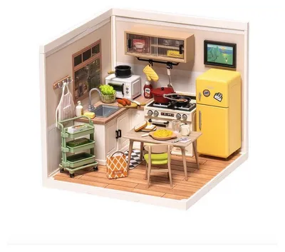 Image de Robotime Maquette Super Creator Happy Meals Kitchen