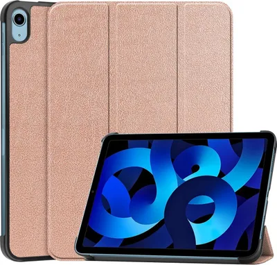 Produktbild von Mobigear Tri-Fold iPad 11 (2025) Hülle Klapphülle - Roségold