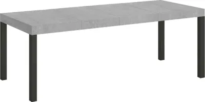 Produktbild von Ausziehbarer Tisch 90 x 180/284 cm, Gestell Everyday Premium Cement Anthrazit