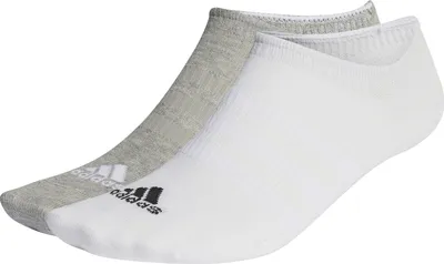Produktbild von 3er Pack adidas Thin and Light No-Show Socken Unisex 000 - mgreyh/white/black 34-36