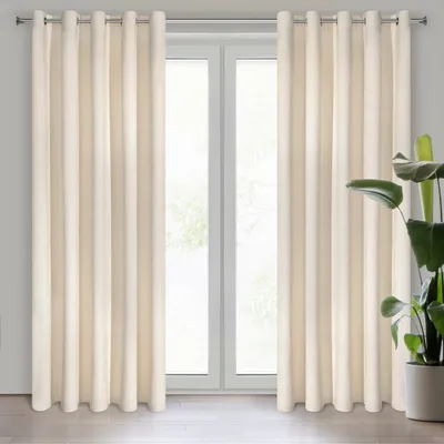 Produktbild von Eurofirany Vorhang VILLA hell beige 140X250 mit Ösen