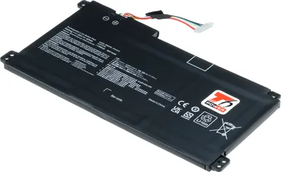 Produktbild von Batéria T6 Power pre Asus E410M, Li-Poly, 11,55 V, 3640 mAh (42 Wh), čierna