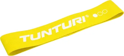 Image de Tunturi Weerstandsbanden textiel - Bande de résistance - Léger - Jaune