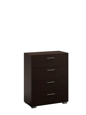 Zdjęcie produktu dla Komoda 80 cm wenge, Komoda z szufladami, Szafka do salonu, pokoju