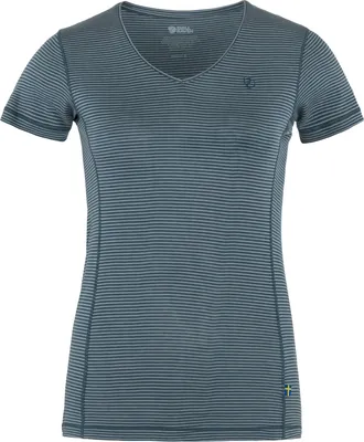 Produktbild von Fjällräven Abisko Cool Kurzarm-t-shirt Blau S Frau Blau S