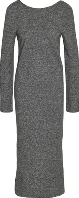 Produktbild von Damen Kleid Lang Rundhals Langarm Regular Fit | S