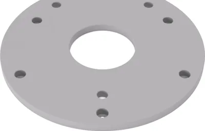 Produktbild von PRIWAS Grundplatte passend für Bosch POF 1200 AE/1400 ACE | Gleitplatte passend für Bosch Oberfräsen