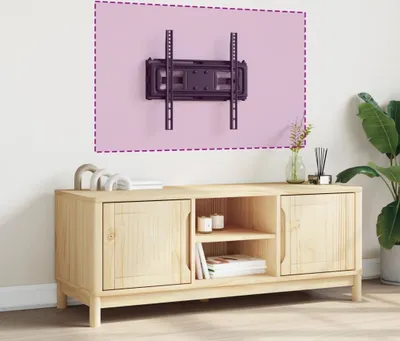 Produktbild von Industrie-Stil TV-Wandhalterung 26-70 Zoll Bildschirm Max VESA 400x400 mm 40kg TV Board Fernsehschrank2024 cloris