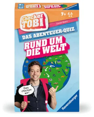 Produktbild von Checker Tobi: Rund um die Welt - Reisespiel ab 7 Jahre