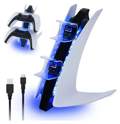 Produktbild von 2 Std Schnelllade Schutzchip Ladestation mit LED Anzeige Controller-Ladestation