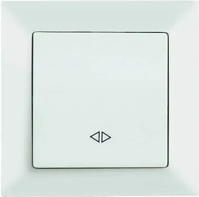 Produktbild von Mutlusan Candela Schalter Kreuzschalter Weiss