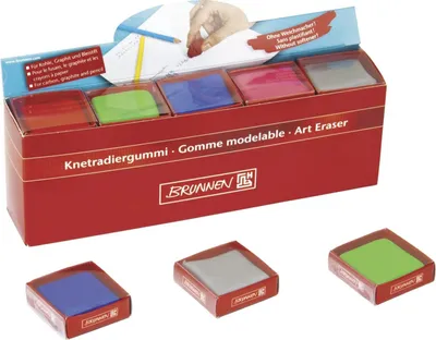 Immagine prodotto di BRUNNEN 1029984 Knetradiergummi 3,5 x 3,5 x 1 cm