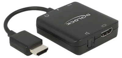 Produktbild von Delock 4K compact - HDMI-Audiosignal-Extractor