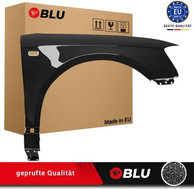 Image de BLU Aile Compatible avec Audi A3 8P II-generation LZ7L Droite Grau LavaGrau | 2003-2008 | Avant | Peint| Prêt à Monter | Galvanisé