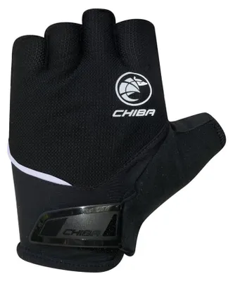 Produktbild von CHIBA Sport - Radhandschuhe XS schwarz, atmungsaktiv mit Polsterung.