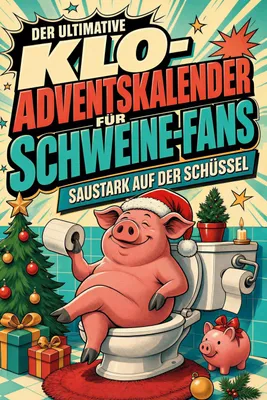 Produktbild von Der ultimative Klo-Adventskalender für Schweine-Fans