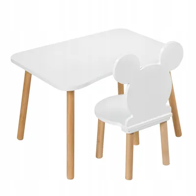 Produktbild von Kindertisch und Stuhl Mickey Mouse, 2er-Set