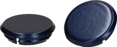 Immagine prodotto di Set di tappi copriforo blu "energico" per Vespa GTS 300, per coprire i fori degli specchietti