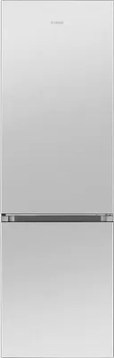 Image de Réfrigérateur et congélateur 269L inox Bomann KG184-1-inox