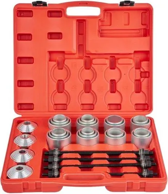 Image de Jeu d'outils métalliques de 28 pièces, douilles en acier 45#