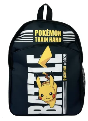 Produktbild von Pokémon Rucksack Pokémon Train Hard Schwarz