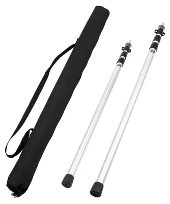 Produktbild von Zeltstange Teleskopstange Zeltstab - Verstellbar - 95 bis 230 cm - Aluminium - 1030 g - Für Zelte, Planen und Vordächer