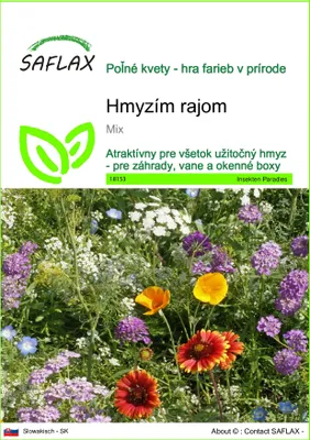 Obrázok produktu pre SAFLAX - hmyzím rajom - Mix - 1000 Semená