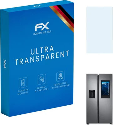 Produktbild von atFoliX FX-Clear 2x Schutzfolie kompatibel mit Samsung RS6HA8880S9/EG Displayschutzfolie