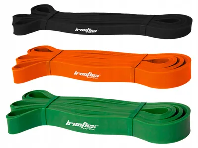 Produktbild von IRONFLEX POWER BAND Set 3 Widerstandsbänder für Training