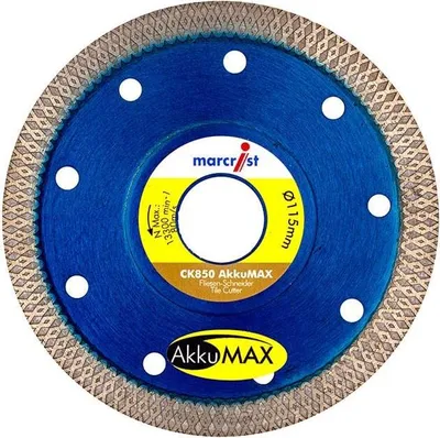 Produktbild von Marcrist Diamanttrennscheibe CK850 125mm für Fliesen und Feinsteinzeug