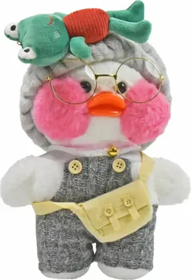 Produktbild von Plüsch Lala Ente 30cm  mit Frosch, Kögler
