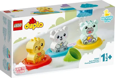Produktbild von LEGO® DUPLO 10965 Badewannenspaß: Schwimmender Tierzug