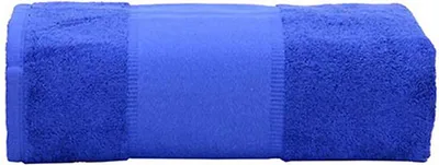 Produktbild von A&R AR077 | PRINT-Me® Big Towel - Badetuch - 100 x 210 cm - Farbe: True Blue - Größe: 100 x 210 cm