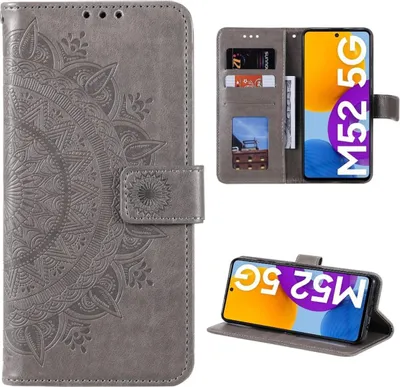 Produktbild von Hülle für Samsung Galaxy M52 5G Handyhülle Flip Case Cover Tasche Etui Mandala
