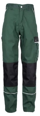 Produktbild von TMG STYLE Herren Arbeitshose Canvas mit Cordura Knietaschen Grün Grau, 54, grün
