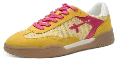 Produktbild von Tamaris Damen Sneaker Leder, gelb, 39 EU