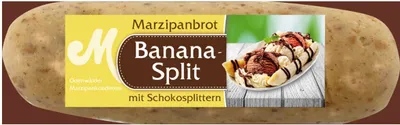 Produktbild von Odenwälder Marzipan Brot Banana Split köstliches Edelmarzipan 95g