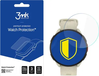 Produktbild von 3mk Display Hybridglas Watch Protection für Polar Pacer 0,2mm (3 Stück)