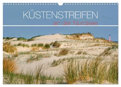 Produktbild von Küstenstreifen an der Nordsee (Wandkalender 2027 DIN A3 quer), CALVENDO Monatskalender